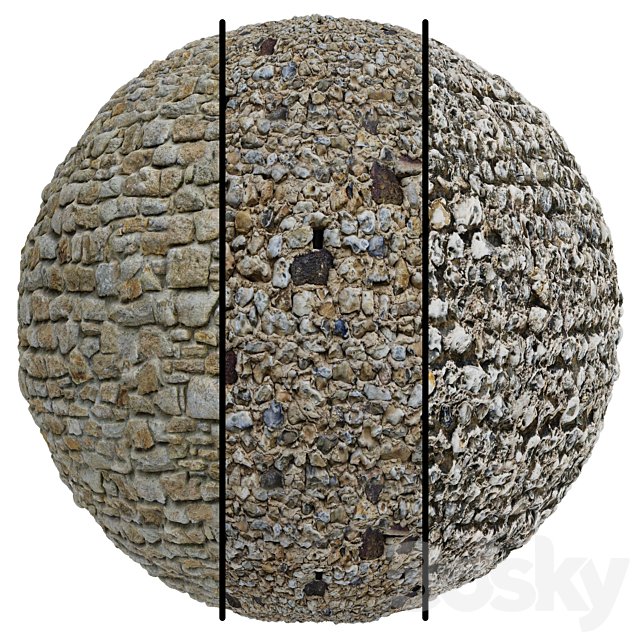 FB911 Natural stone(Rivestimenti a spaco) | 3MAT | 4k | seamless | PBR