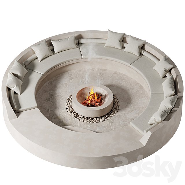 Place to relax by the fire