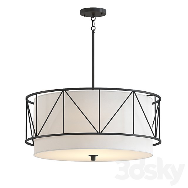 EMMY GEO DRUM CHANDELIER