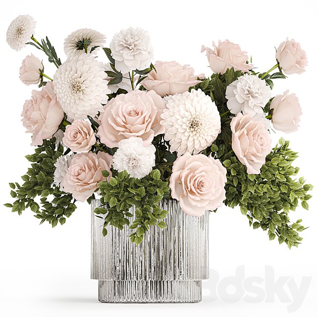 Bouquet of flowers. Set 393.
