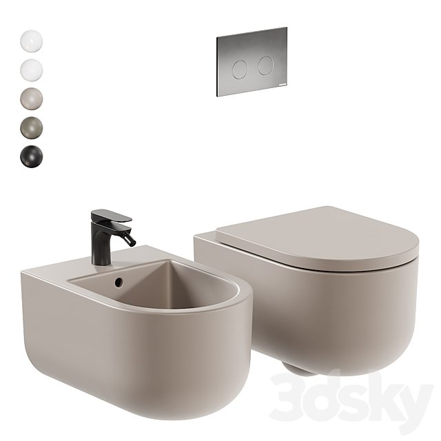 Gruppo Geromin Stino Wall-Hung WC