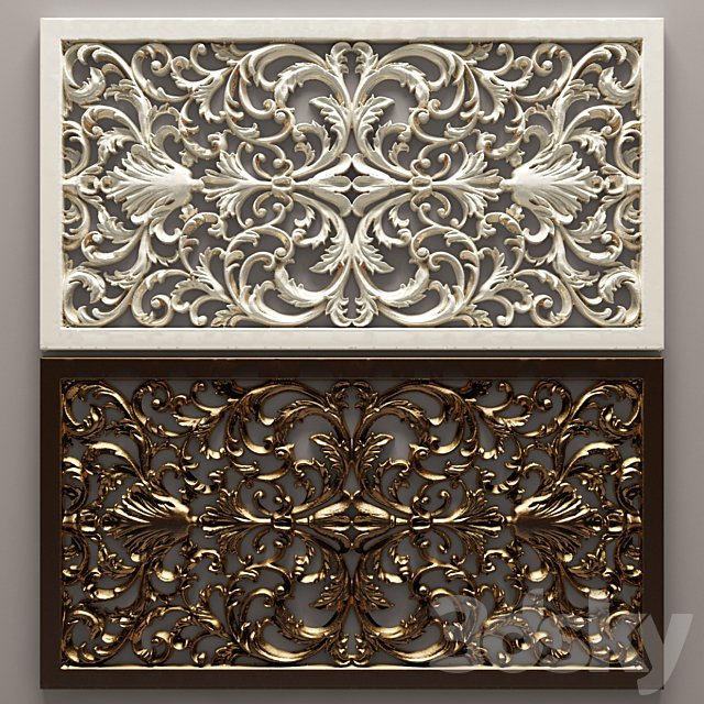 Lattice, carving, classical, decorative, panel, carved decor