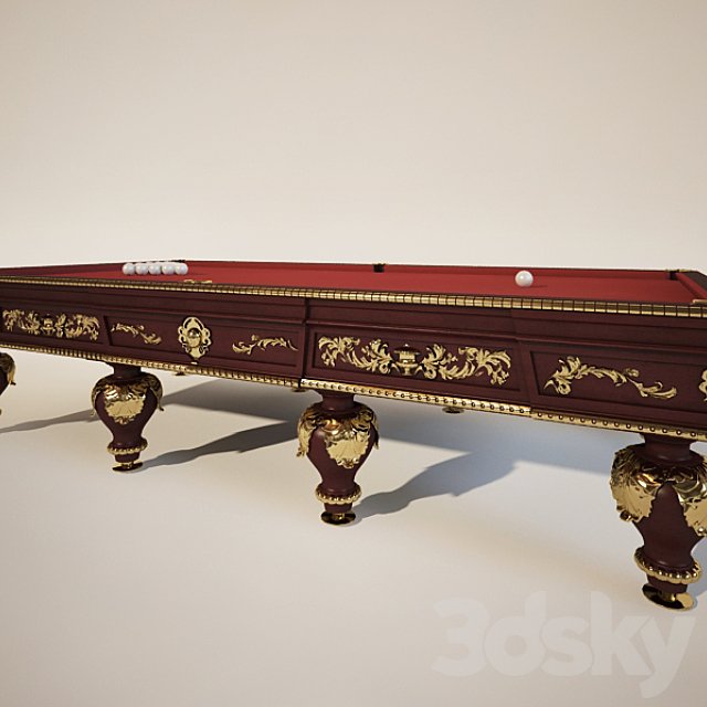 billiard table