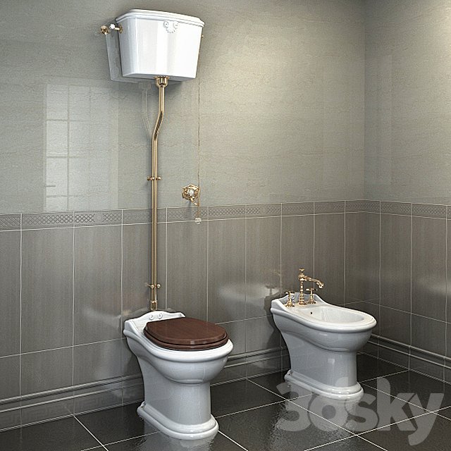"PROFI" Toilet Bidet LINEATRE Hermitage