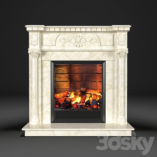 Electric fireplace Dacota Corner
