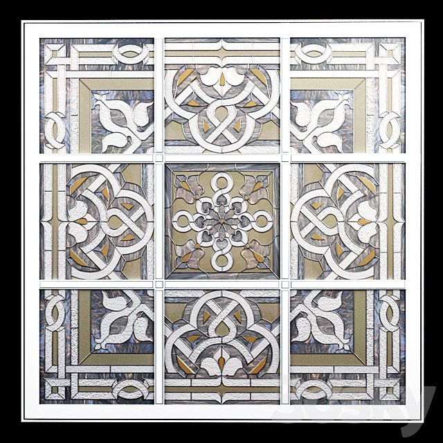 stained-glass window
