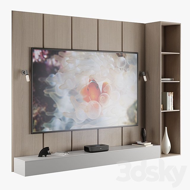 TV Wall with Hisense Laser Projector