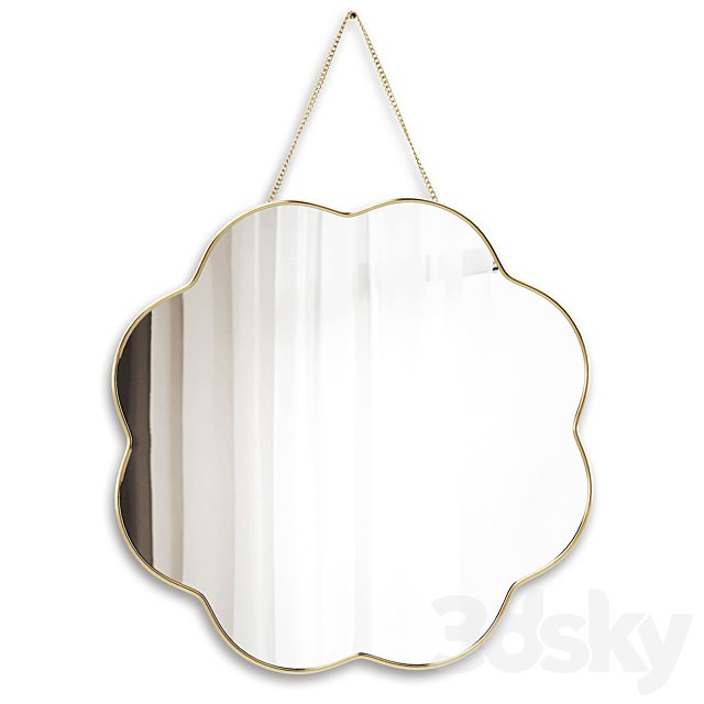 Mirror on a chain Uyova.