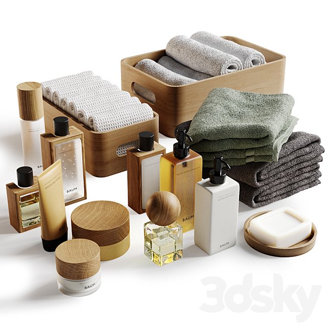 Decorative set for bathroom 02
