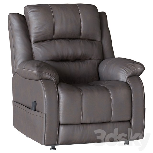 CHAIR WITH RECLINER BARLING ASHLEY