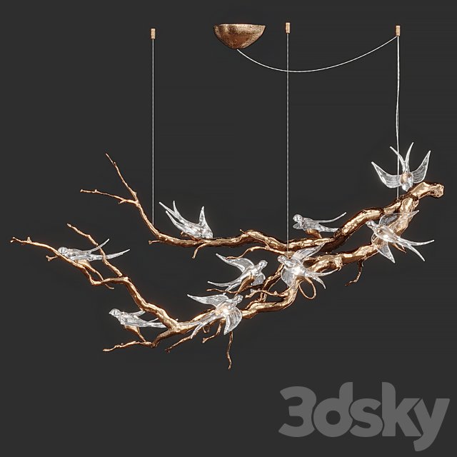 Voa Large Chandelier Serip