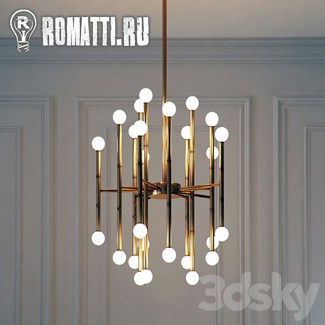 ROMATTI MEURICE RECTANGULAR CHANDELIER JONATHAN ADLER