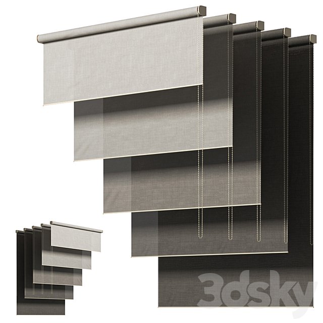 Roller blinds Curtains, Roller blinds