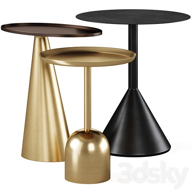 Coffee table Yinan, Liliane and Adaluz by La Forma (ex Julia Grup)