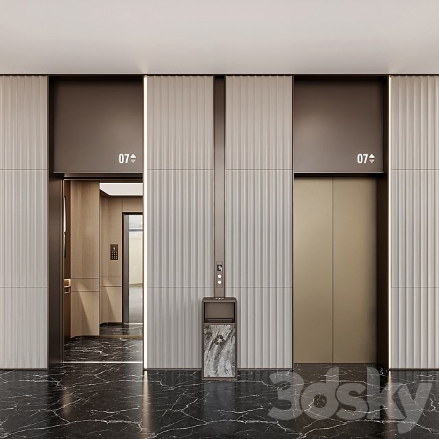Elevator Lobby Design 09