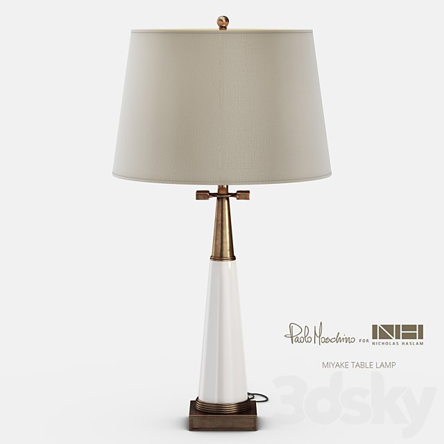 Nicholas Haslam, Miyake Table Lamp