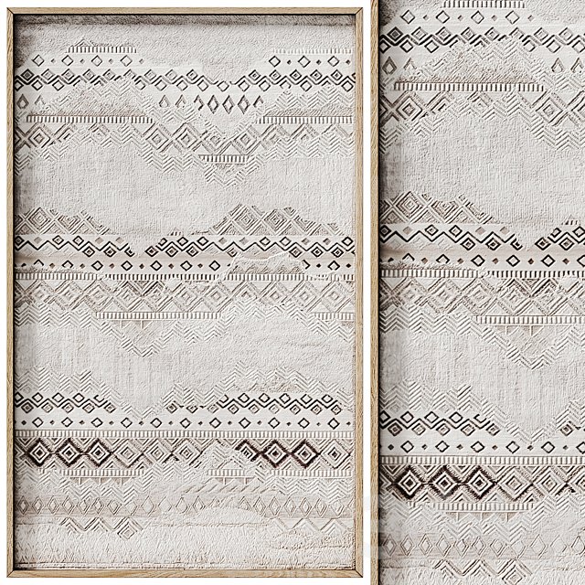 Decorative panel 3D ART RELIEF 108