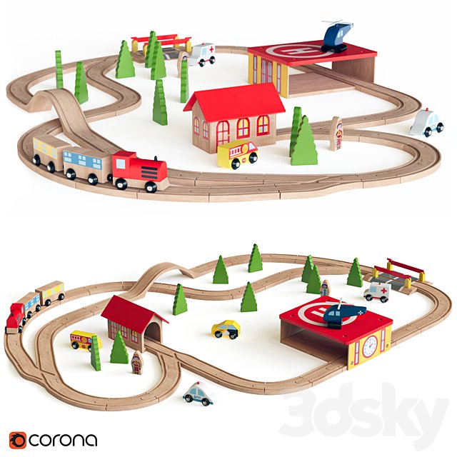 Toy railway