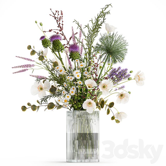 Flower bouquet. Set 431.