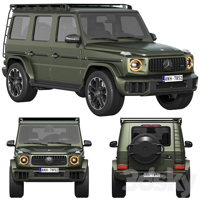 Mercedes-Benz G63 AMG 2025 Offroad Package PRO