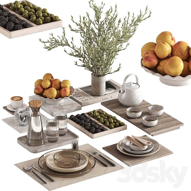 Tableware setting N032