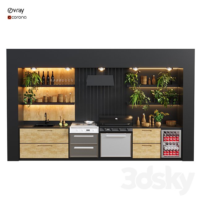 outdoor kitchen 78