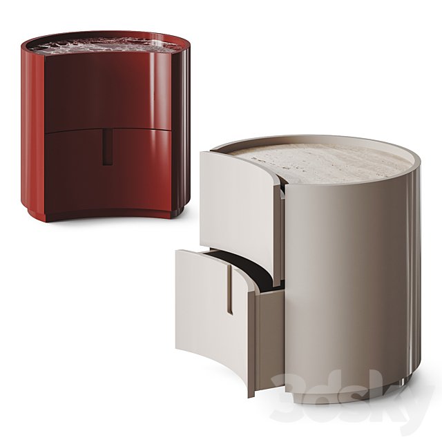 Meridiani Johnny Bedside Table