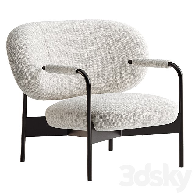 Cross lounge chair