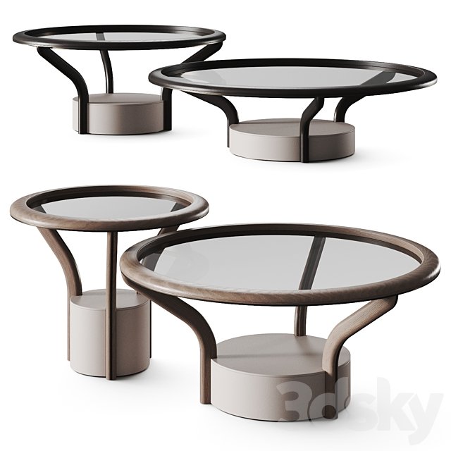 Giorgetti Chanterelle Coffee Tables