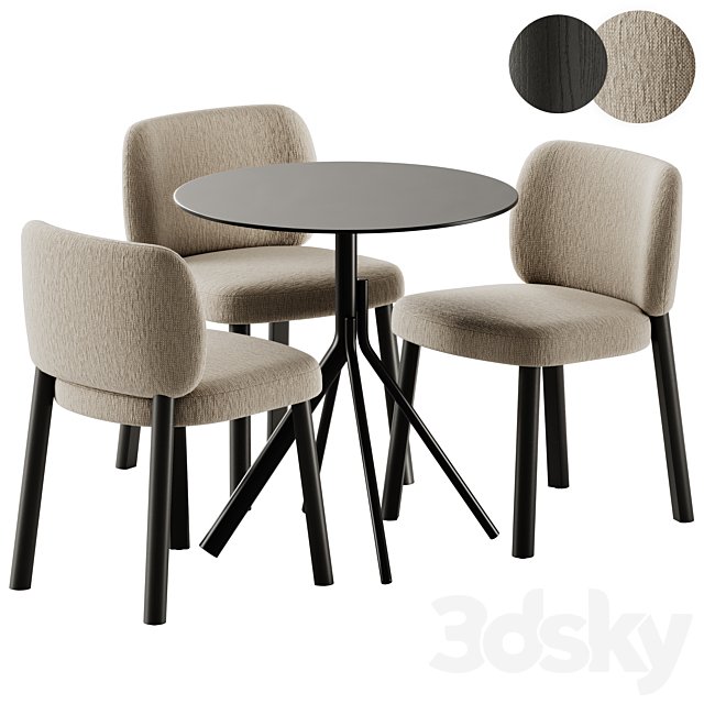Bross Aretha Chair and Et al Main Table