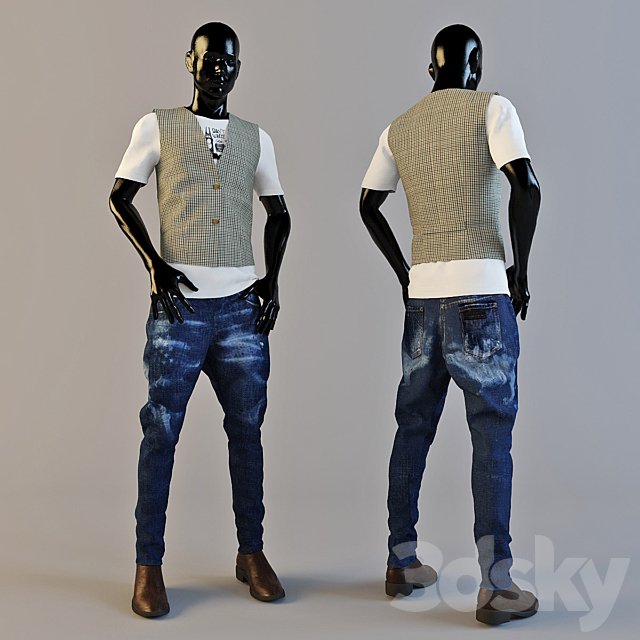 male mannequin