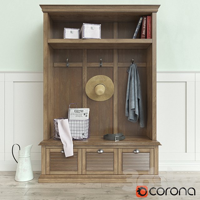 Wardrobe hallway