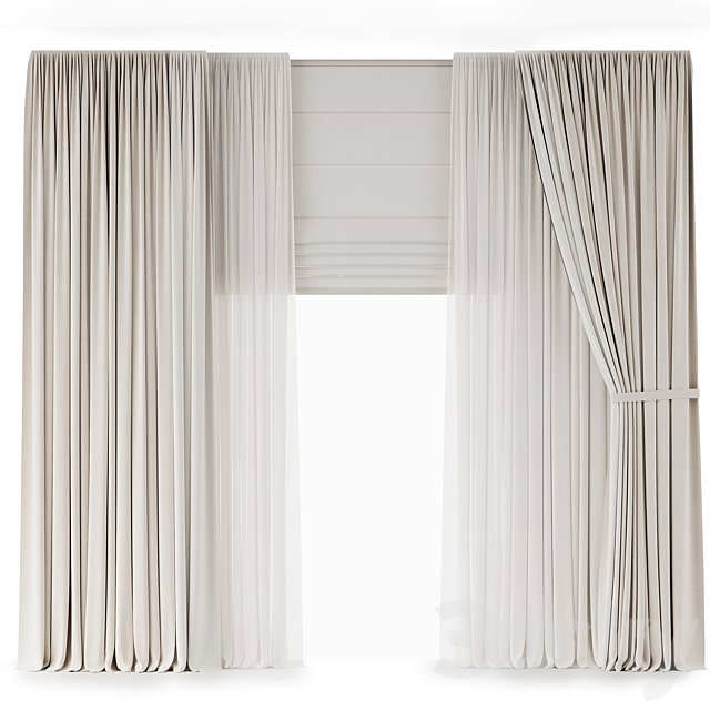 light curtains with tiebacks