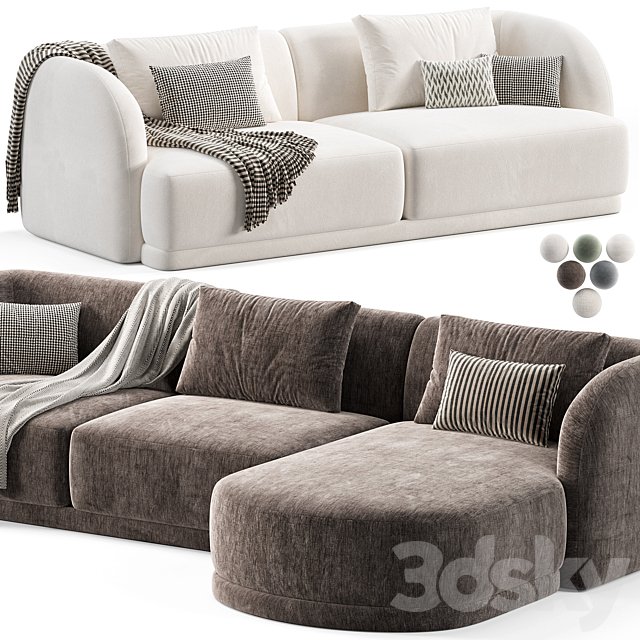 Miles sofa by Naduvi