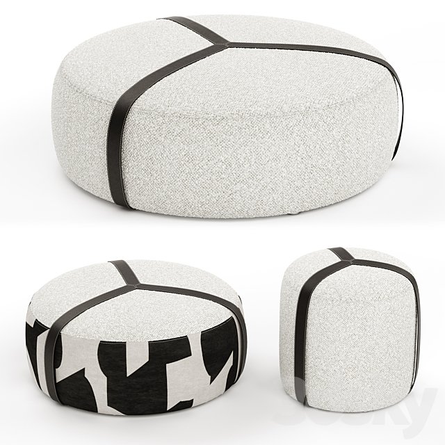 Brooklyn Pouf By Gianfranco Ferre Home