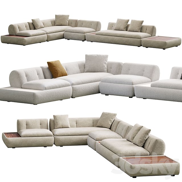 Supermoon Sofa By Minotti