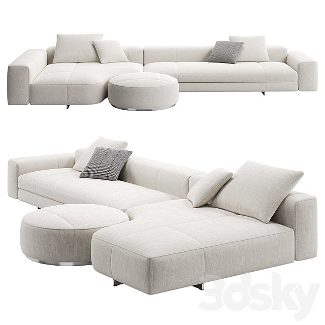 Yves Sofa 06 by Minotti