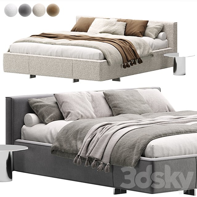 Yves Bed By Minotti