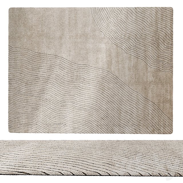 Sands rug by Claudia