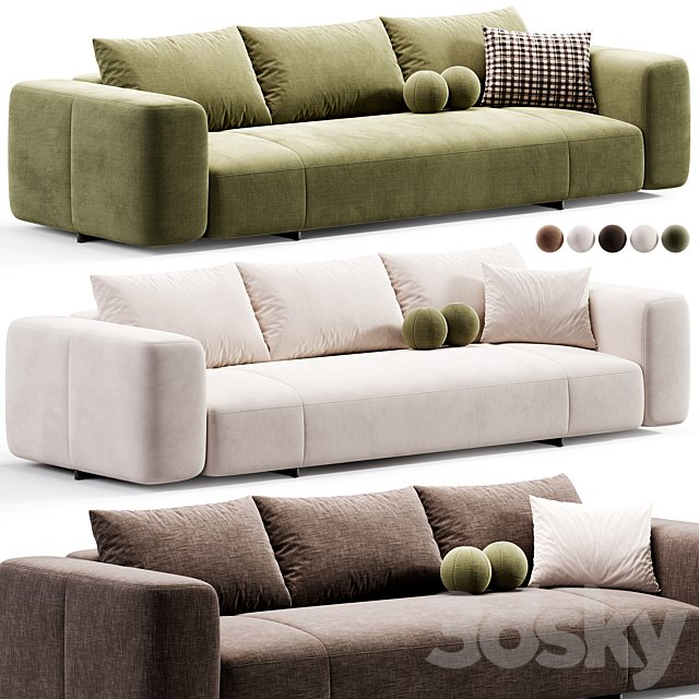 Yves sofa by minotti
