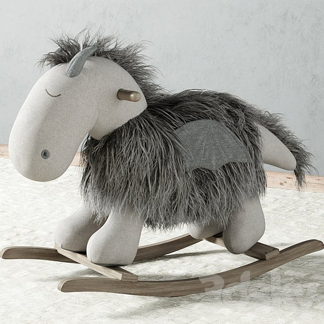 Plush Rocking | Dragon