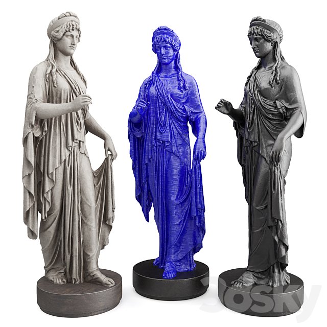 Goddes Greek sculpture
