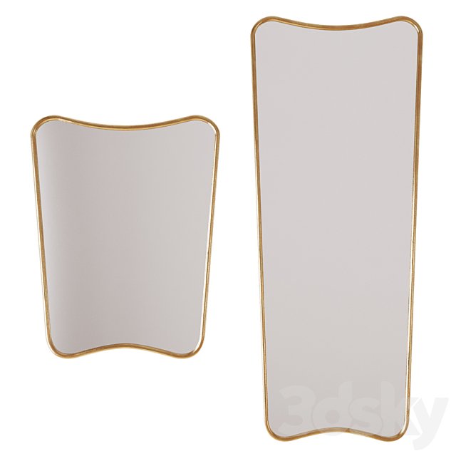 Set of mirrors | Modernist Mirror
