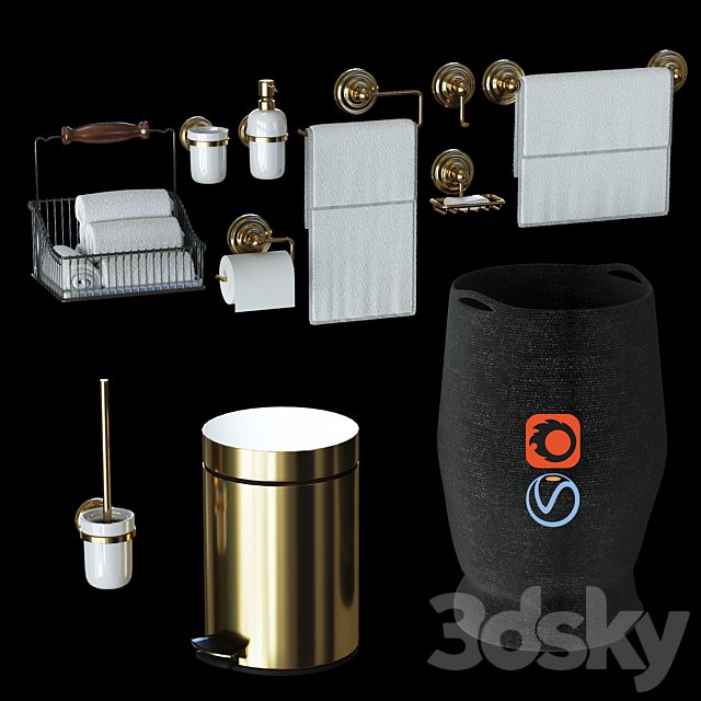 Set for bathrooms