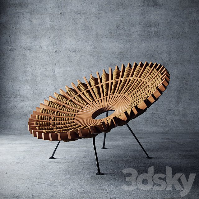 Maria Chair by Raul Herrera Tellez