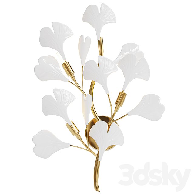 Ginkgo Leaf Wall Lamp
