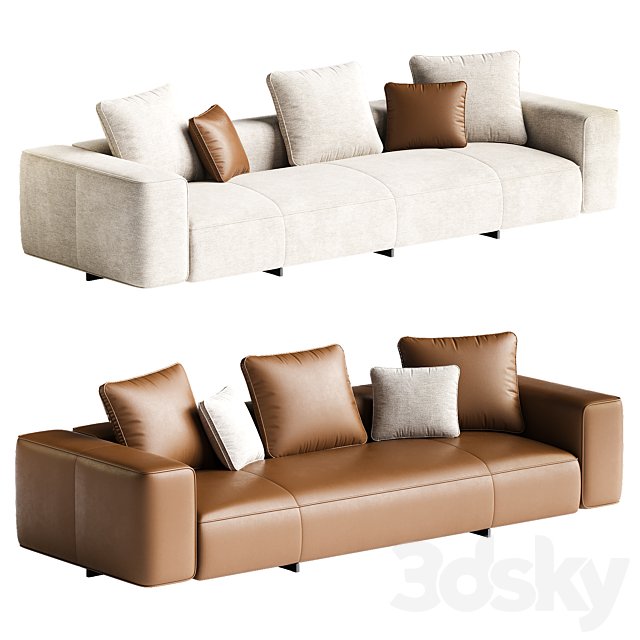 Yves Sofa by Minotti
