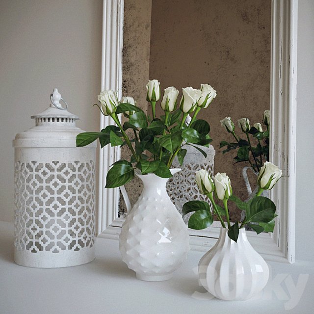 Decor with roses