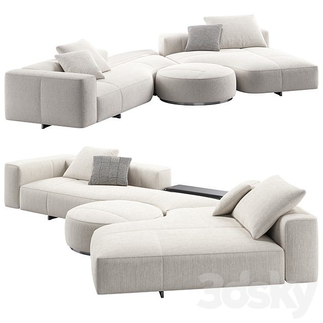 Yves Sofa 02 by Minotti