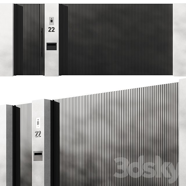 Modern gates 01
